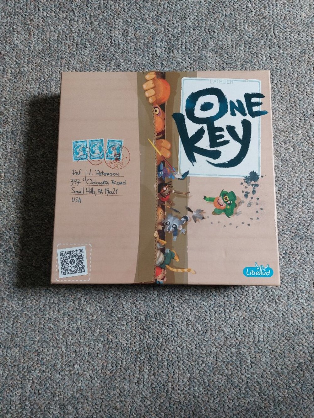 One Key Board Game